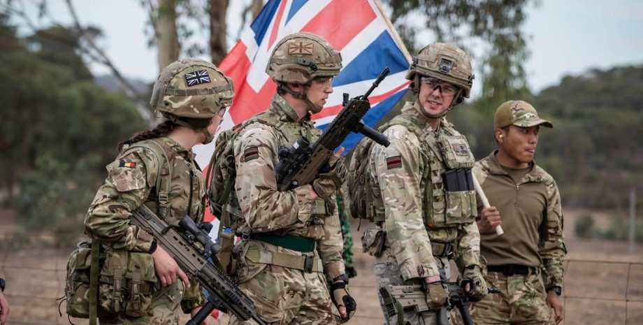 британские военные, британские солдаты, военнослужащие Великобритании