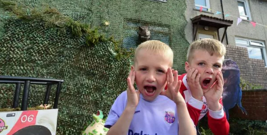 Будинок в стилі Парку Юрського періоду, декор, помешкання, курйози, фільми, цікавинки, фото, Шотландія