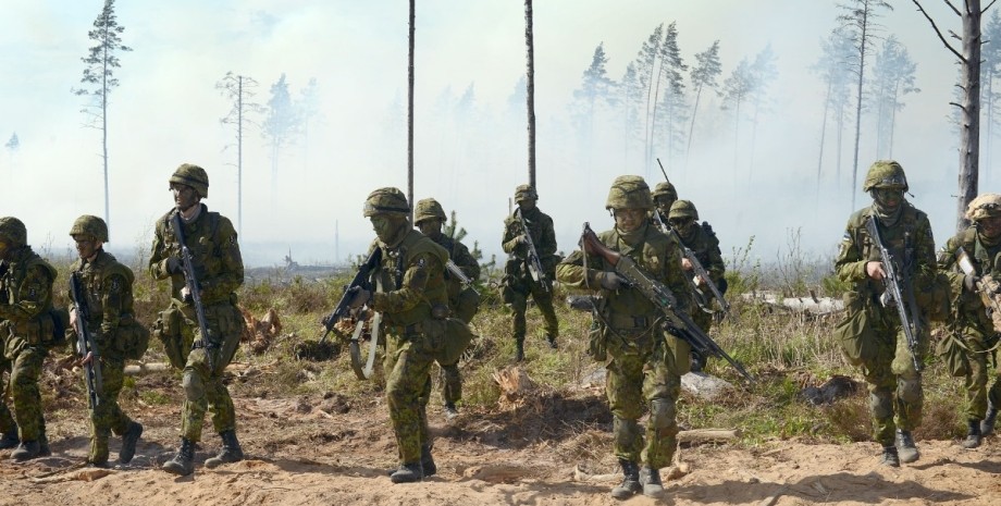 эстонская армия, эстонские военные, армия Эстония, НАТО
