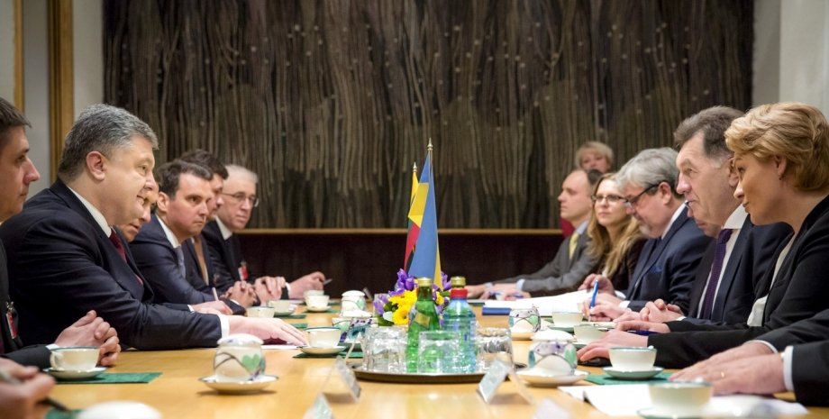 Встреча в Вильнюсе / Фото: Пресс-служба президента