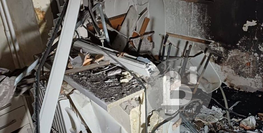 Последствия падения БПЛА, дрон, Воронеж, Россия