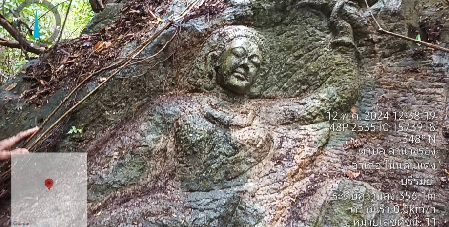 статуя, скульптура, Будда, лес, Таиланд, находка, ученые, исследователи, женщина, Таиланд, искусство, село, крестьяне, грибники, изображение, буддизм