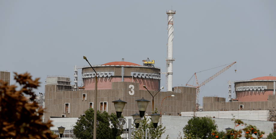 Запорожская АЭС ЗАЭС ядерный объект электростанция