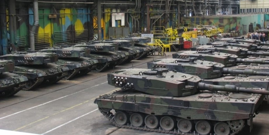 ремонт танков Leopard 2