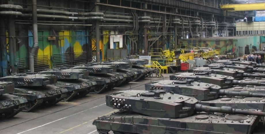 ремонт танков Leopard 2