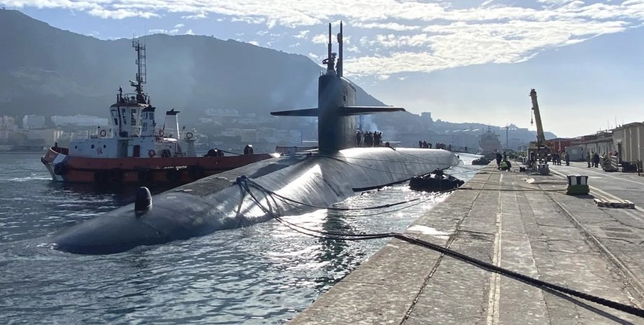 Ядерний підводний човен, США, зброя, фото