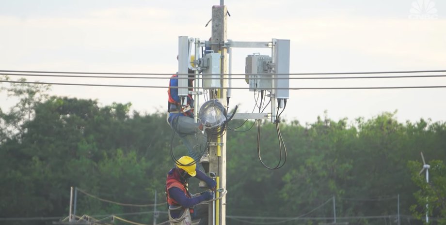 Вышка, антенна, 5G