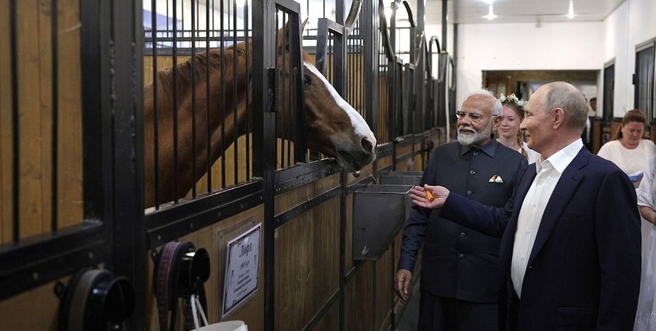 Нарендра Моди, Владимир Путин, путин моди
