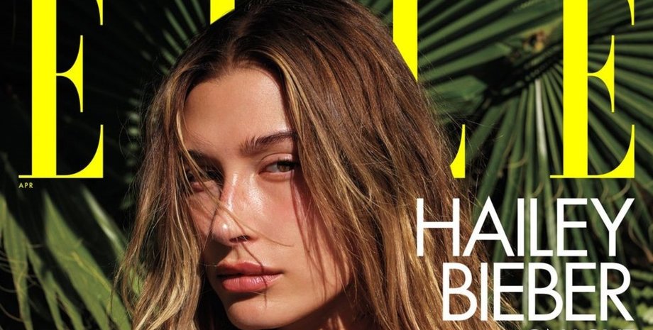 Хейли Бибер, модель, фотосессия, Elle