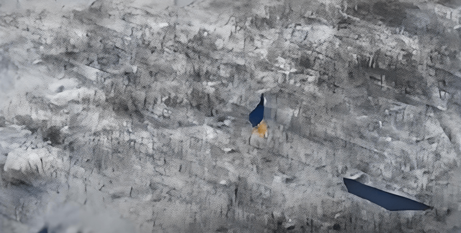 Український прапор, Запорізька область, знищені опорні пункти ЗС РФ