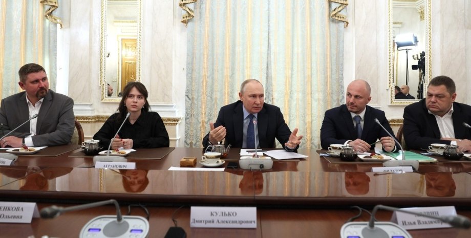 Володимир Путін, зустріч Путіна, Путін військкори, зустріч Путіна та військкорів