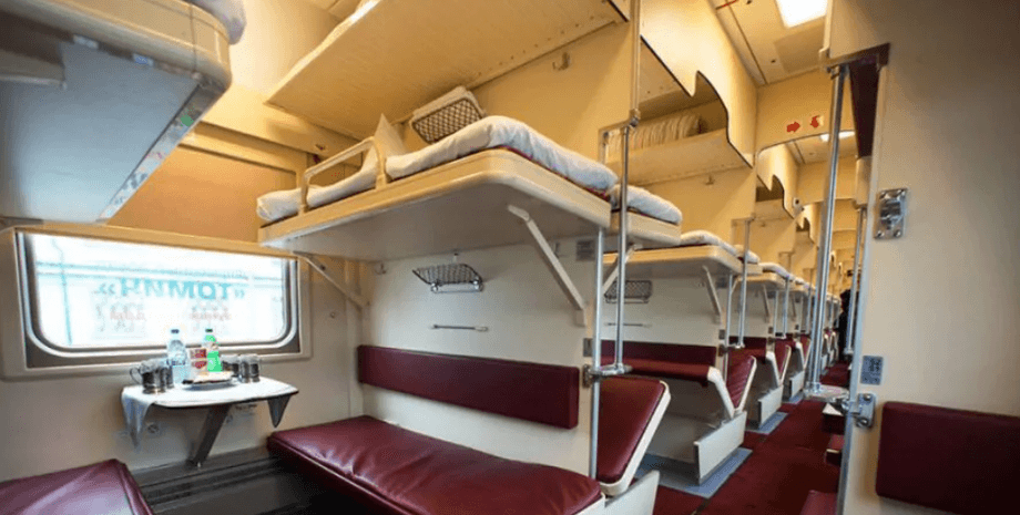 Вагон поїзда, Укрзалізниця