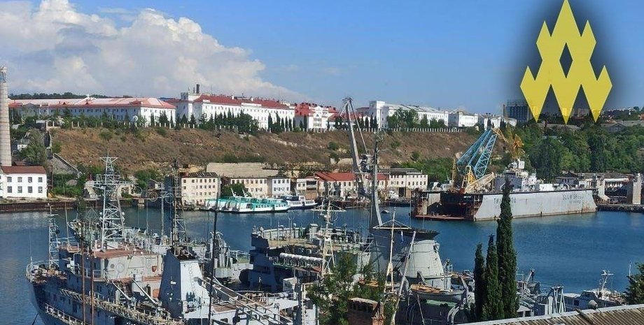 Россия разбирает БДК Константин Ольшанский в Крыму