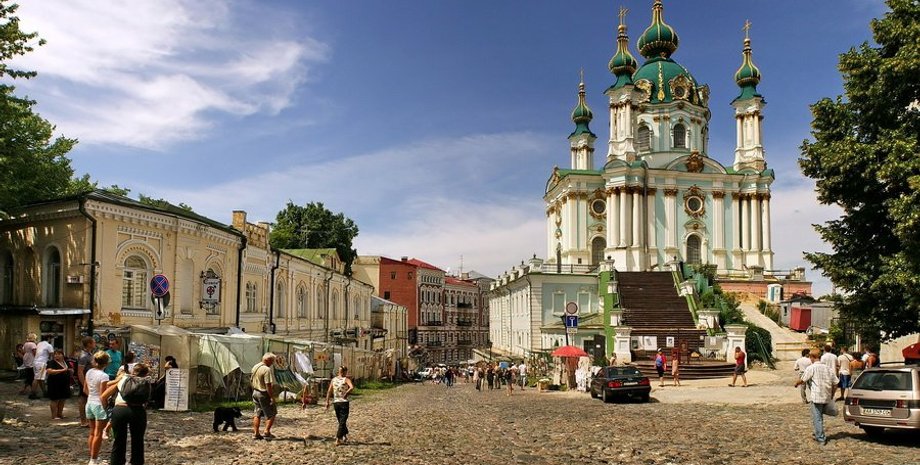 Андреевский спуск в Киеве / Фото: map.kiev.ua