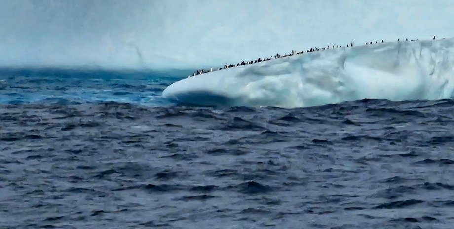 айсберг, Антарктика, Ноосфера, полярники, айсберг А123а