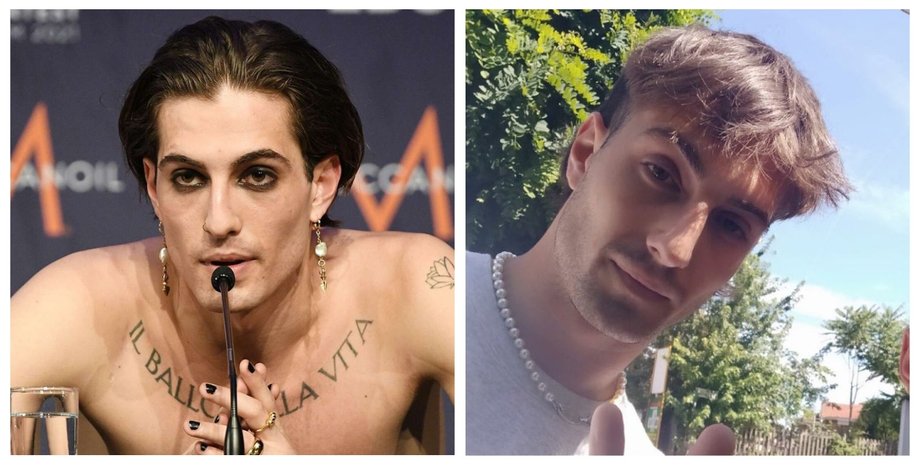 Дамиано Давид, изменения, внешность, фото