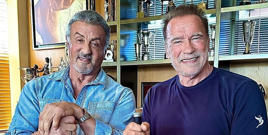 Арнольд Шварценеггер, Сильвестр Сталлоне