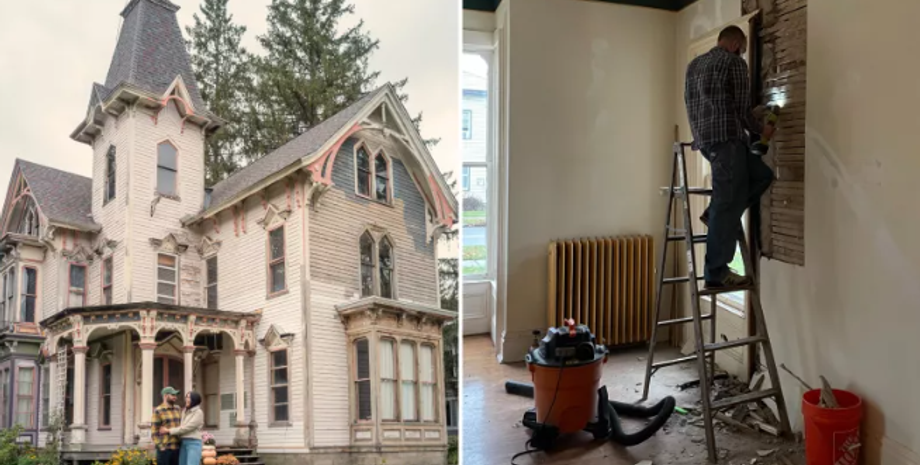 Дом до и после ремонта, фото, реконструкция, как отремонтировать старое жилье, интерьеры особняка после ремонта