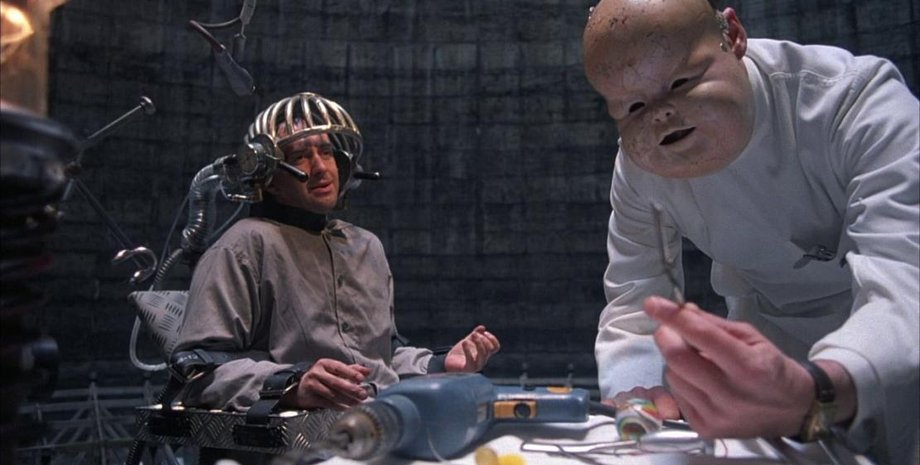 Кадр из фильма "Бразилия", фильм бразилия, терри гиллиам, фильмы терри гиллиама, антиутопия