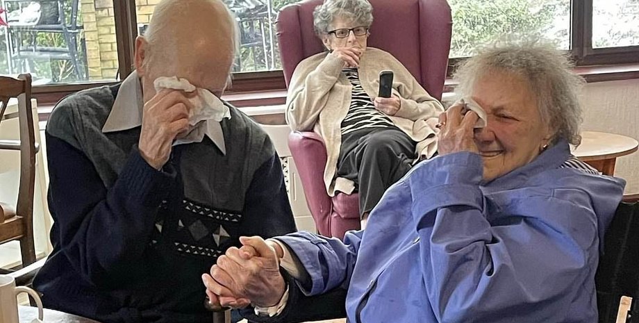 Настоящая любовь, отношения, пенсионеры, дом престарелых, дом престарелых, видео, Великобритания