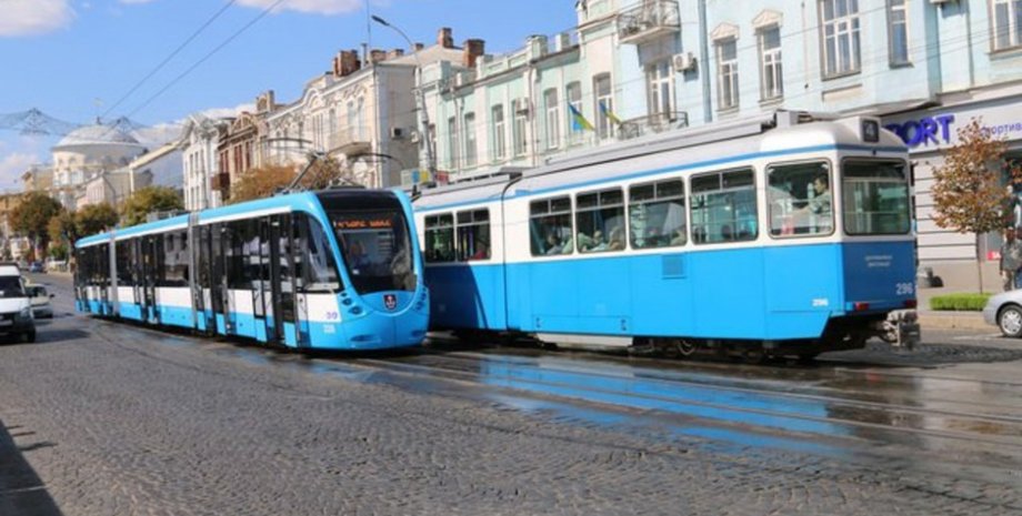 общественный транспорт, трамвай