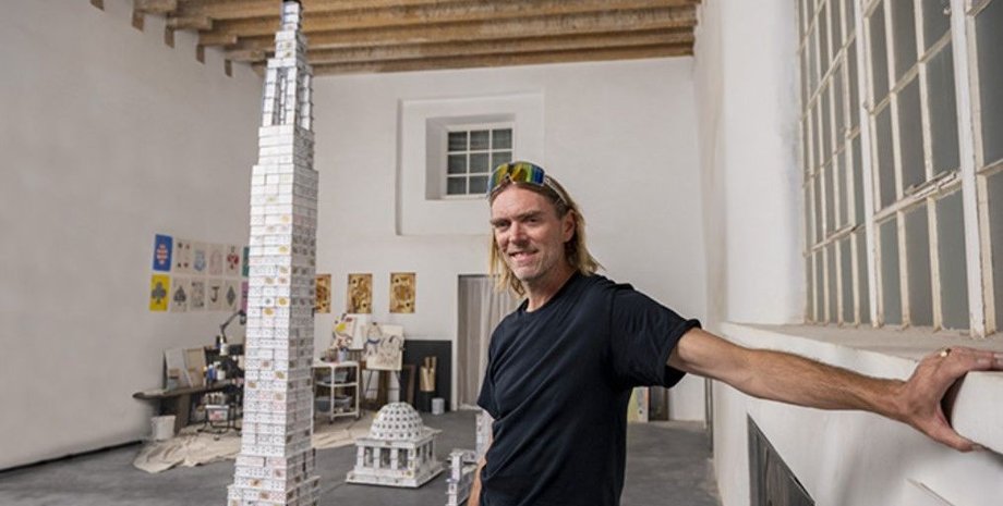 Найвищий у світі картковий будинок, досягнення, титул, рекорди, цікаві факти, Браян Берг, архітектура