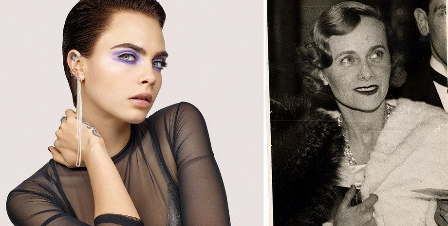 Кара Делевинь и Дорис Каслросс