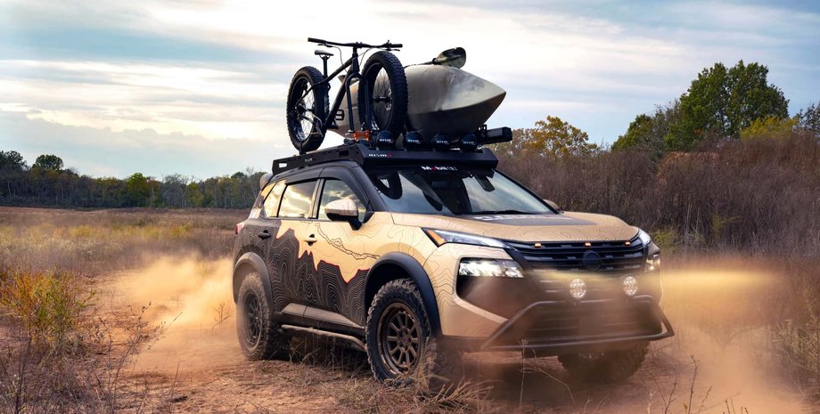 Nissan, Nissan Rogue, Nissan Project Rugged Rogue, Авто, Автомобили, Кроссоверы, Седаны, Новинки, Фото