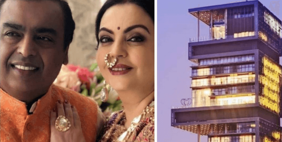 дом, Мукеш Амбани, Нита Амбани