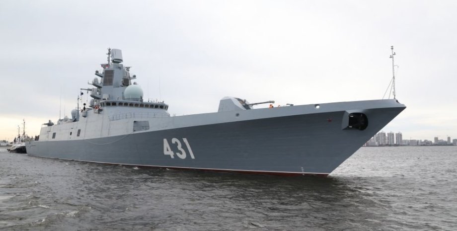 кораблі Росії в середземному морі