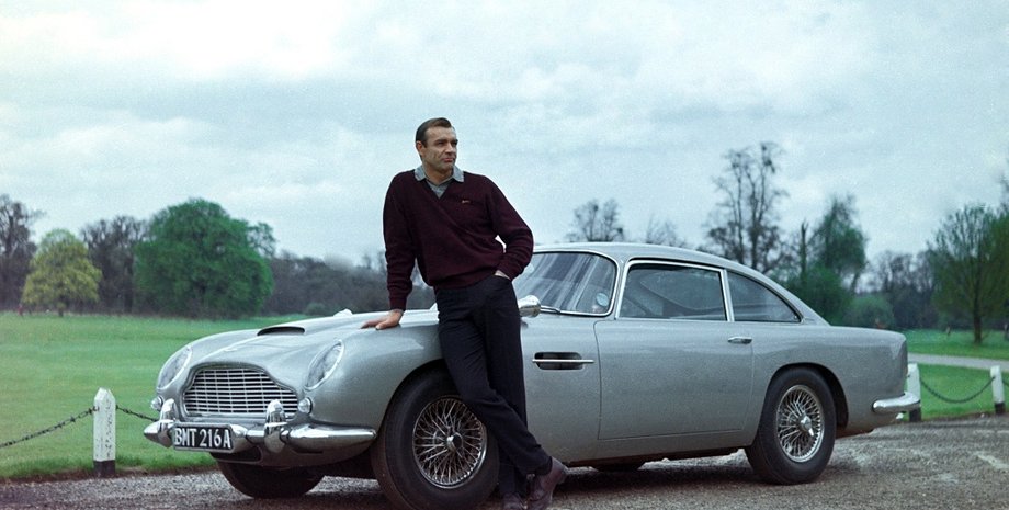 Aston Martin DB5, авто Джеймса Бонда, авто Шона Коннері, Джеймс Бонд, Шон Коннері, агент 007, купити Aston Martin DB5