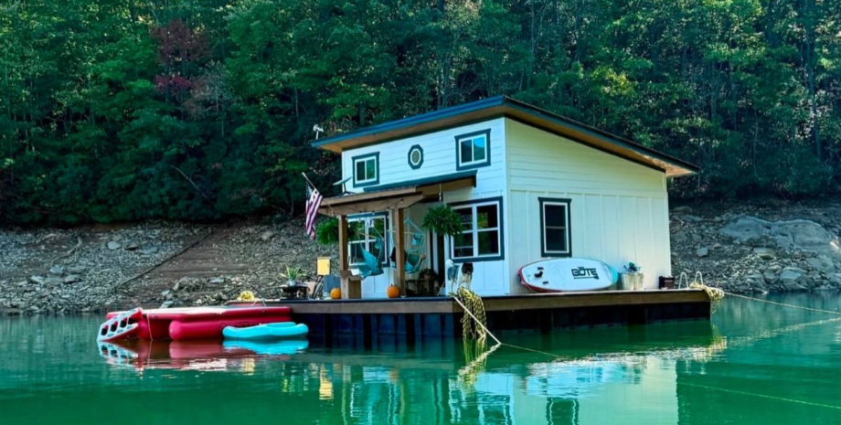 Дом на воде Необычная недвижимость в США