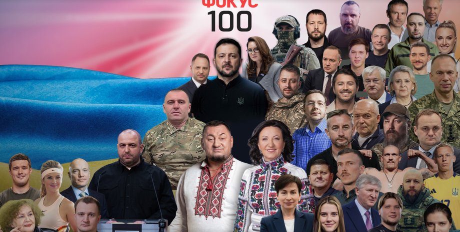 ТОП 100 впливових українців 2025 року, рейтинг Фокуса