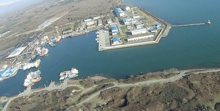 порт, Очамчирі, Абхазія, Грузія, море, Чорне море