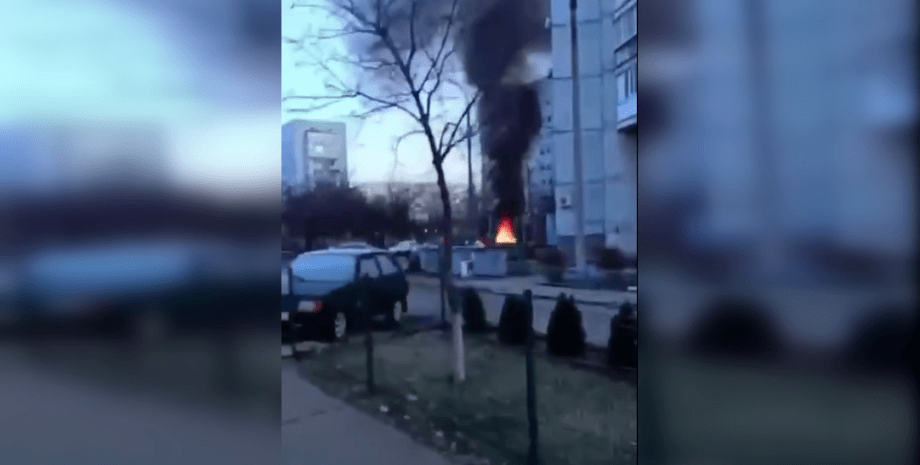 Взрыв Энергодар покушение теракт автомобиль Евгений Кузьмин коллаборант
