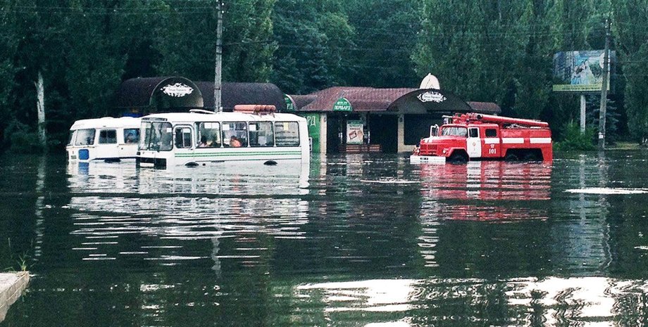 Последствия ливней в Черкасской области / Фото: dsns.gov.ua