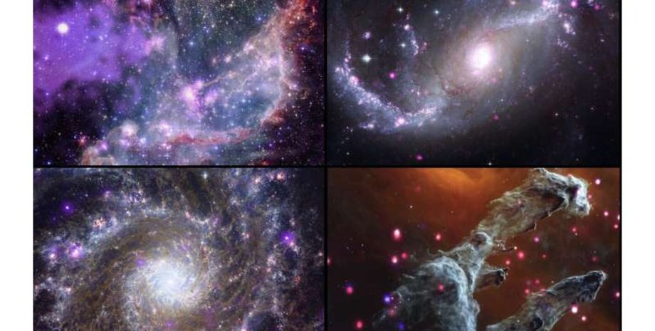 космос, галактика, туманність