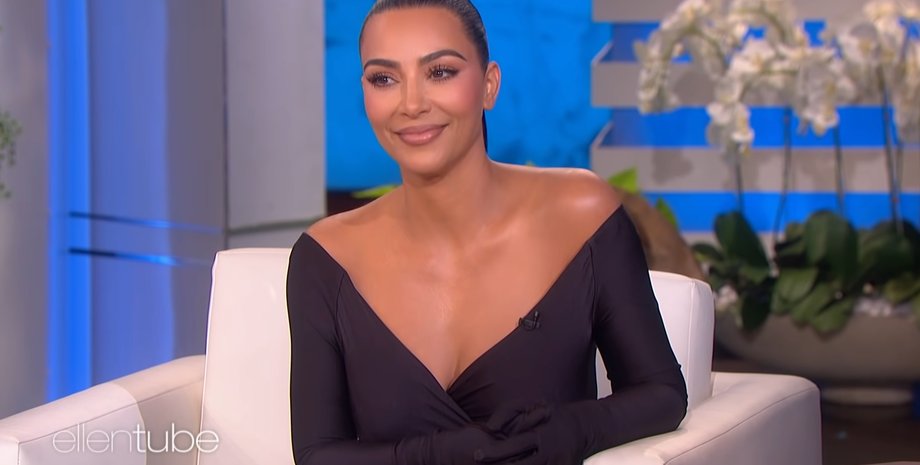 Кім Кардаш'ян, телешоу Еллен Дедженерес, інтерв'ю, розлучення, діти Ким Кардаш'ян