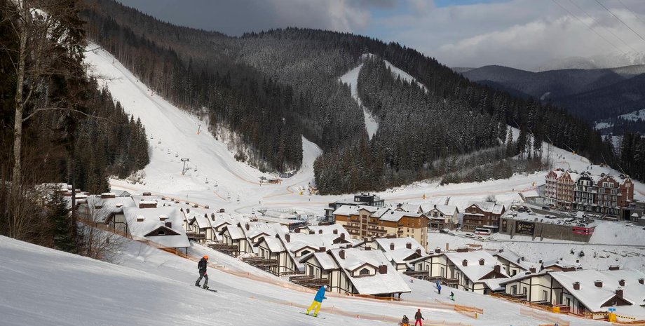 буковель, лыжи