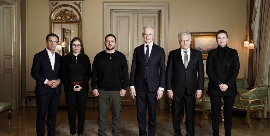 Владимир Зеленский, Северная Европа, европейские лидеры, страны Европы, война РФ против Украины