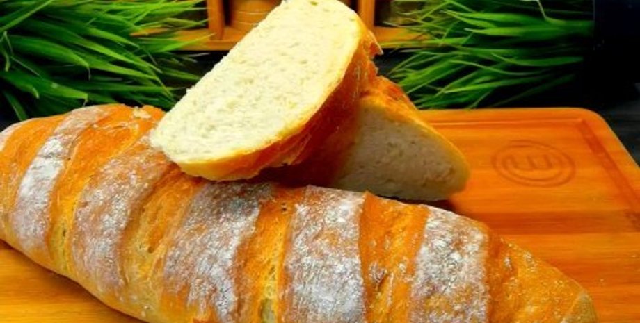 батон, батон в рукаве, выпечка