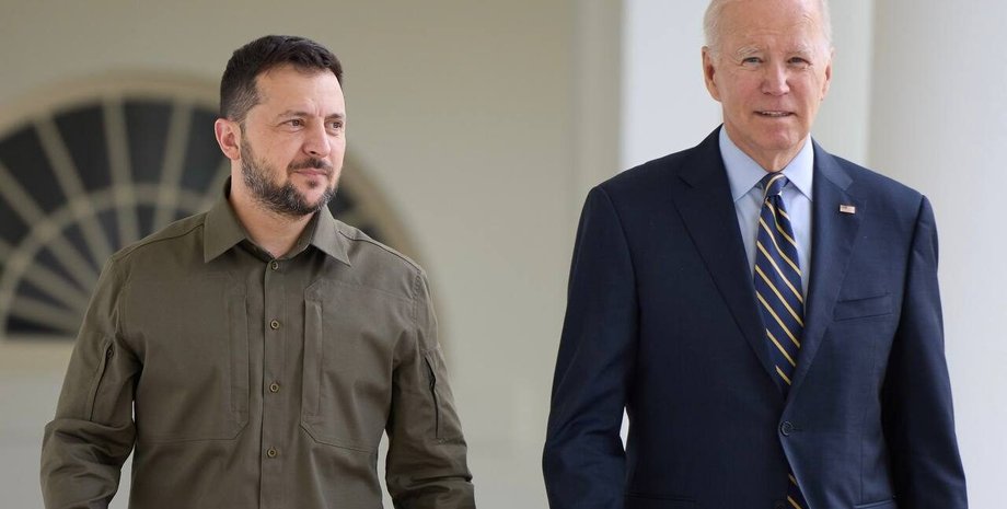 Владимир Зеленский и Джо Байден