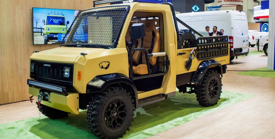 электрический пикап Cenntro TeeMak, электрический пикап, Cenntro TeeMak, электромобиль Cenntro, пикап Cenntro