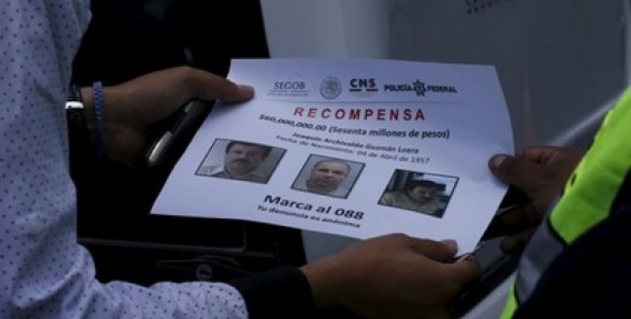 Объявление о розыске Эль Чапо / Фото из открытых источников