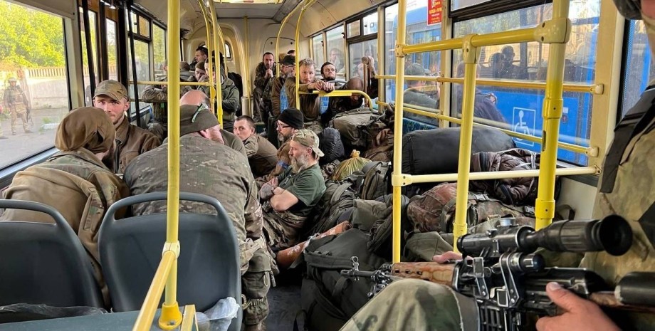 Азовсталь эвакуация военнослужащие обмен пленные Мариуполь вторжение