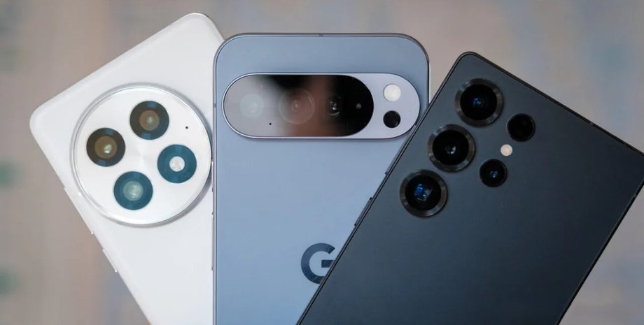 Смартфоны Apple, Pixel и Samsung Флагманские смартфоны Apple, Pixel и Samsung