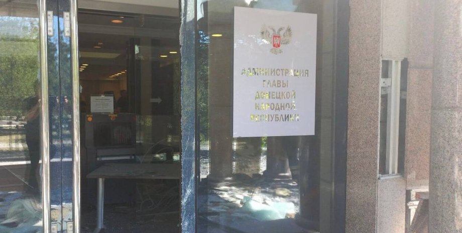 администрация пушилина, пушилин донецк, пушилин умер, пушилин погиб, обстрел донецка