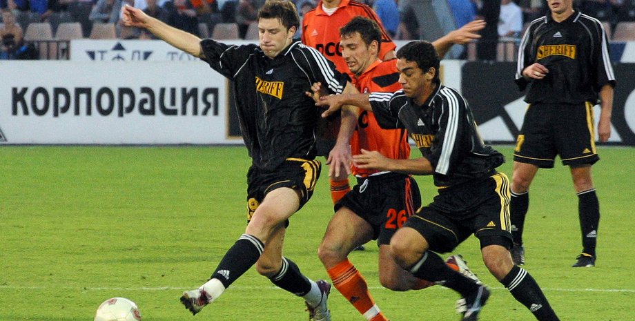 Дарио Срна Шахтер Шериф - матч Лиги чемпионов