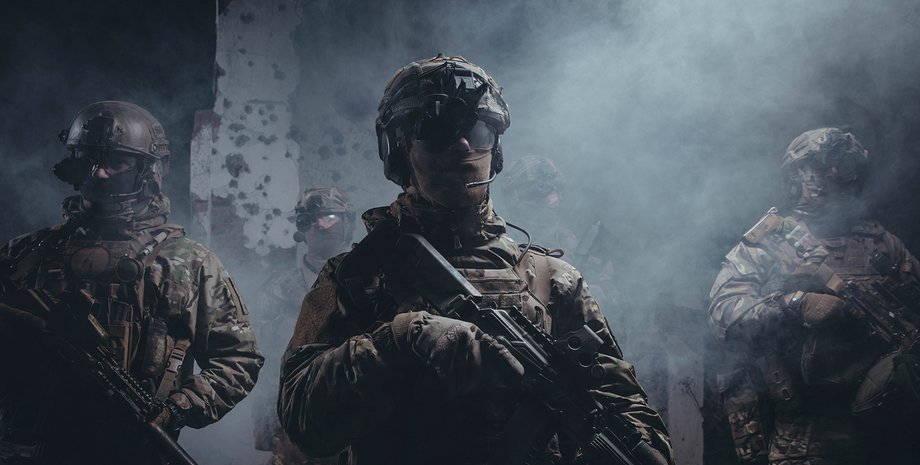 бойцы ССО Азов