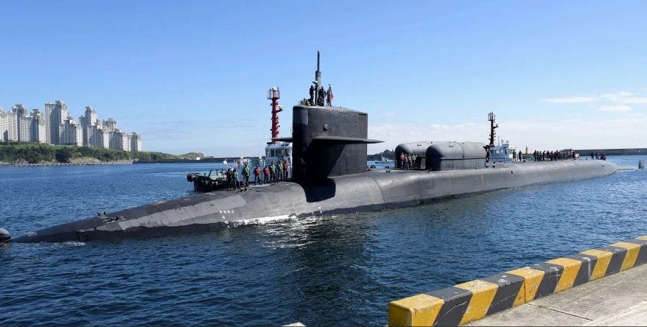 подводная лодка USS Michigan